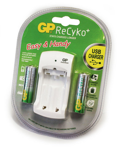 USB AA Charger - GP PowerBank 310 