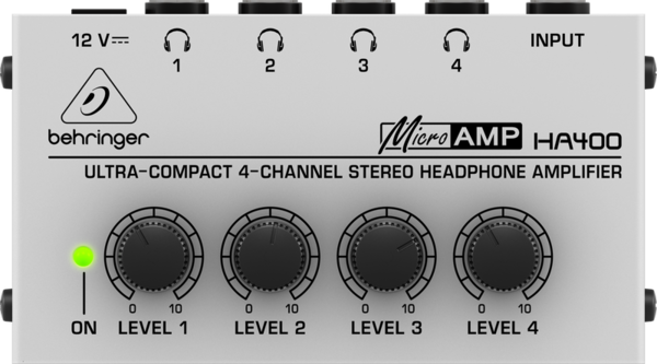 Behringer HA400 4-Channel Stereo Headphone Amplifier