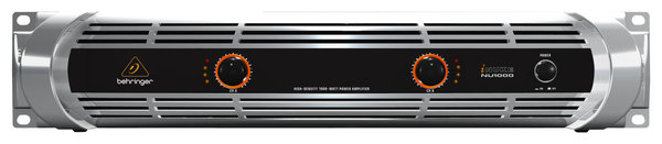 Behringer NU1000 Lightweight, High-Density 1000W Power Amp
