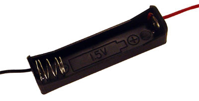 Battery Holder with Leads