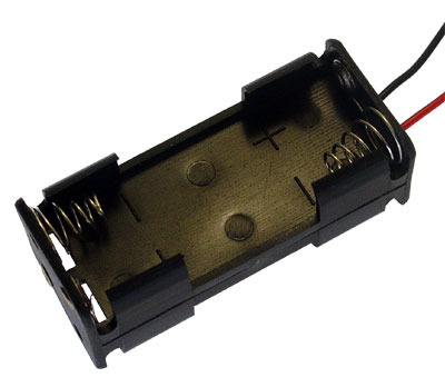 Battery Holder with Leads