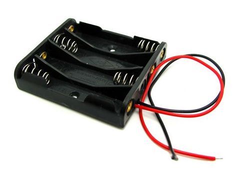 Battery Holder with Leads