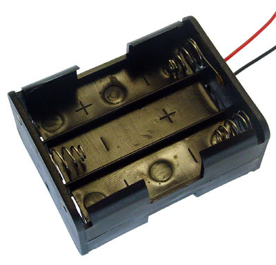 Battery Holder with Leads