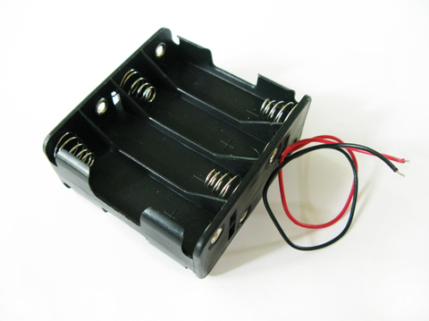 Battery Holder with Leads