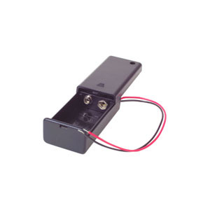 9v Battery Holder - Captive with Switch