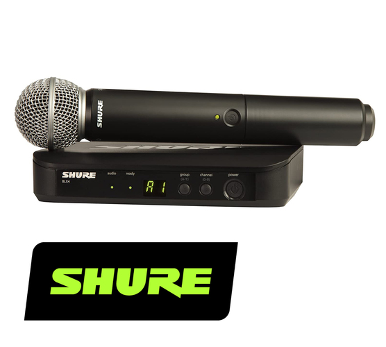 Shure BLX24/SM58 Wireless Vocal System