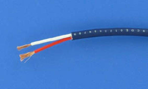 Speaker Cable - 2 Core Round - 1.3mmSQ -  BLUE 