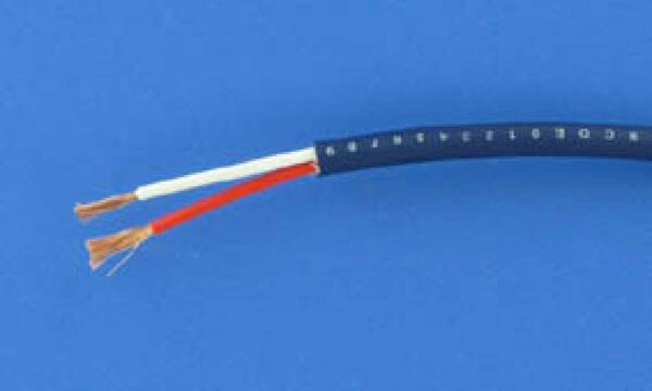 Speaker Cable - 2 Core Round - 1.3mmSQ -  BLUE