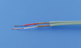 Twin Screened Cable - 0.124mmSQ - Matt Grey