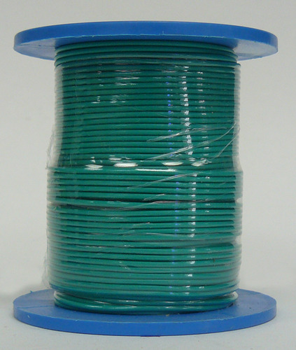 Hook up Wire - Green Stranded 