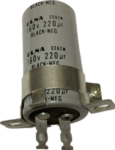 220 uF 160V Grey