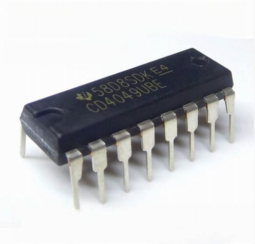 Hex inverting TTL driver - CD4049