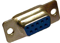 9 pin D Connector (RS232) Inline