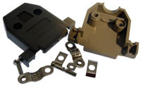 Plastic Shells to match 9 & 15 Pin Connectors