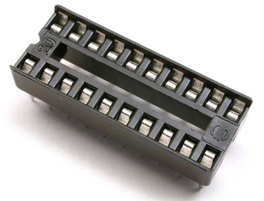 IC Socket 20 pin DIP