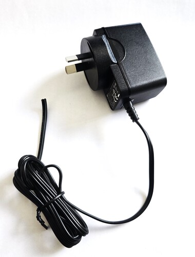 5.0 Volts DC Output. 240 Volt AC Input