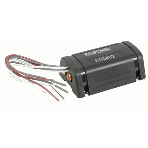 Speaker Level to Line Level Converter Stereo RCA