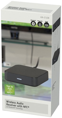 Audio Receiver with NFC and Bluetooth Technology