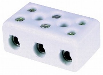 Terminal Block Porcelain 3w Large (special order) - Sound Division ...