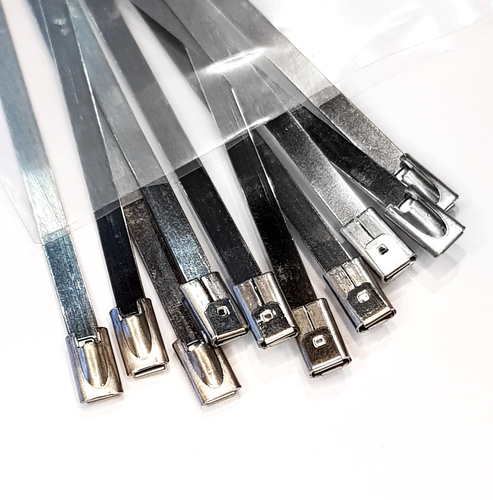 Stainless Steel Cable Ties 290mm x 4.6mm 10pk