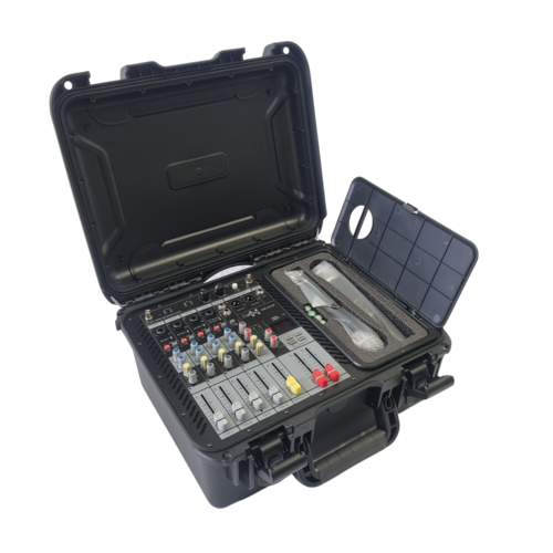 Amplified Mixer - with Wireless Mics