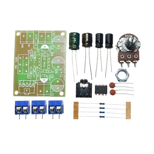 Two-channel Amplifier Board Kit - TDA2822