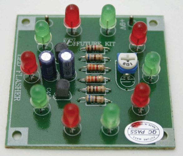 Kit - 10 LED Flasher