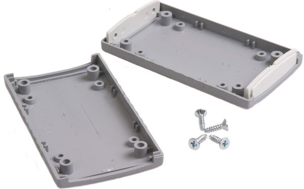 Plastic Molded Enclosures Dark Grey ABS - 