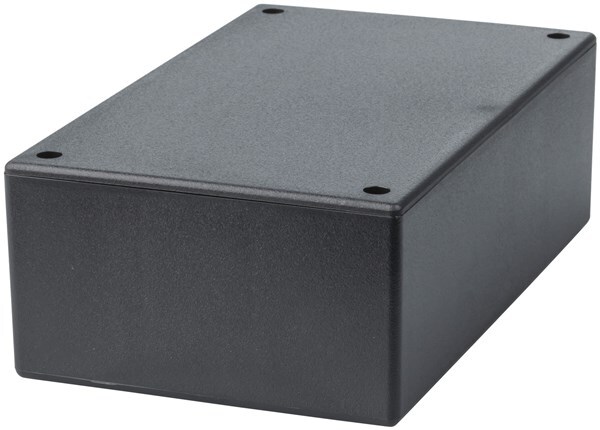 Project Box. Economy Plastic. Black Finish 