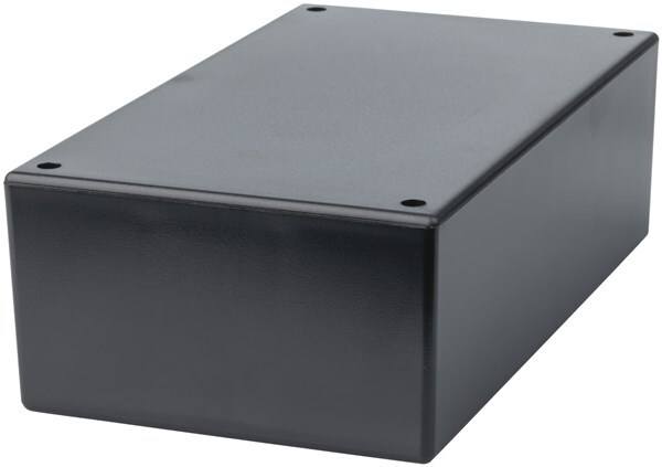 Project Box. Economy Plastic. Black finish