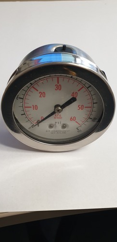 Pressure Gauge 63mm " 6000 KPA/900 PSI.