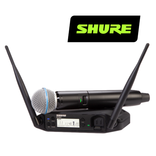 Shure GLXD24+ Digital Wireless Handheld System