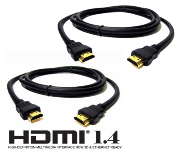 HDMI High Speed AV Cable - with Ethernet (x2)