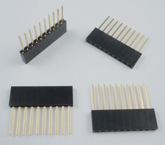 Long Female Header for Shield Board - 10 Pin
