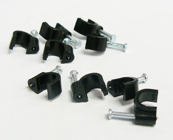 P Clip Round, Power -Television Cable