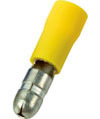 Quick Connects Bullet Male Yellow