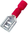 Quick Connects Spade Female Red