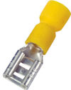 Quick Connects Spade Female Yellow
