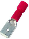 Quick Connects Spade Male Red