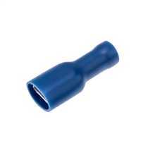 Spade connector Fully vinyl insulated Blue