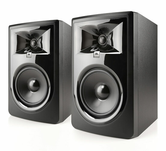 JBL 306P MKII 6.5" Two-Way Powered Studio Monitor - PAIR