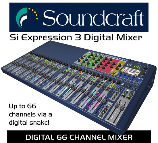 Soundcraft Digital Console SI EXPRESSION 32MIC 4LINE 