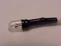 Straw Bulb Lights  - 4mm Clear Glass - 3 Volts 
