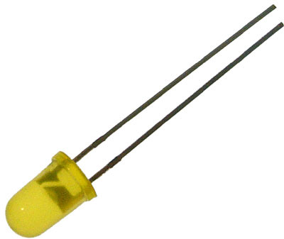 LED 5.0mm Normal Yellow