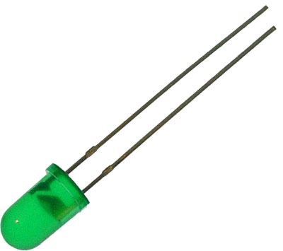 LED 5.0mm Normal Green