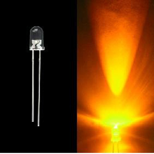 LED 5.0mm Ultra bright 5000 mcd + Yellow