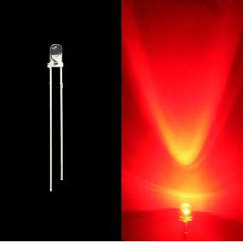 LED Ultra Bright  7000 mcd Red