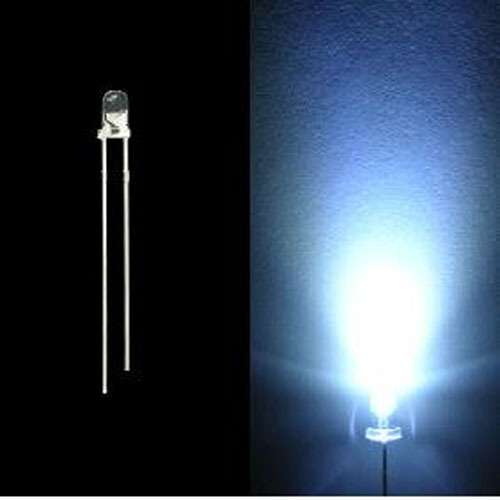 LED 3mm Ultra Bright 15000 mcd, White