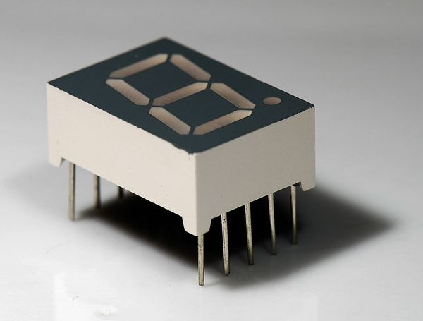 Seven Segment LED Display Red