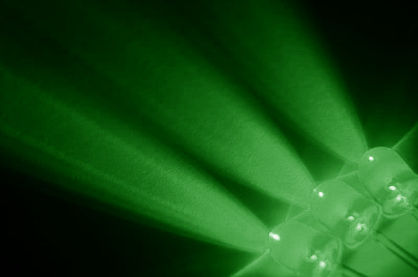 LED 10.0mm Ultra bright 12000 mcd + Green
